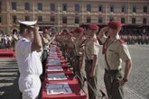 Foto: Los cadetes de 'La General' reciben sus nombramientos de alférez