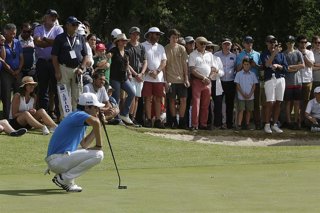 Santiago 2 de Diciembre 2018 En el club de golf Los leones se disputa la final de Itau 61 abierto Los Leones En la foto Joaquin Neiman Karin Pozo/Photosport