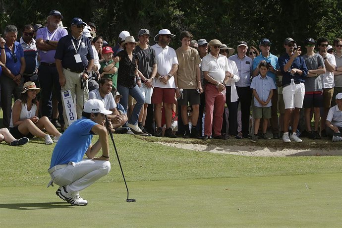 Santiago 2 de Diciembre 2018 En el club de golf Los leones se disputa la final de Itau 61 abierto Los Leones En la foto Joaquin Neiman Karin Pozo/Photosport