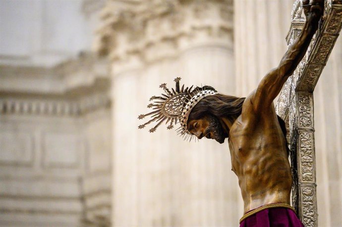 Archivo - Imagen del Cristo de San Agustín.