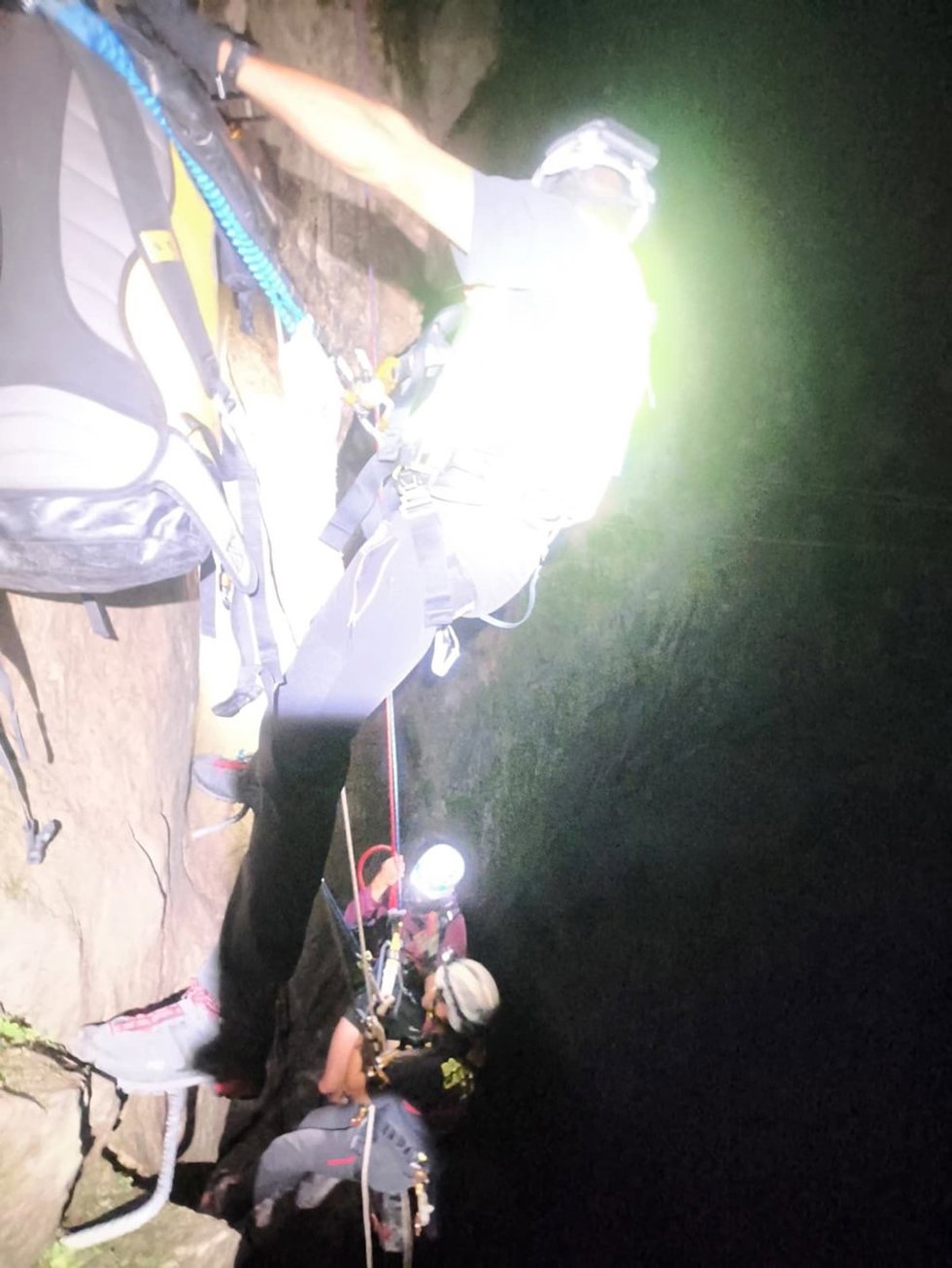Rescate del escalador valenciano