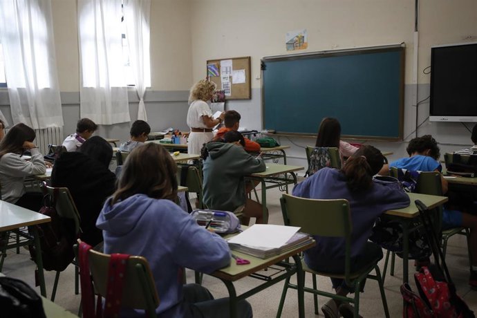 Un colegio de Castilla y León.