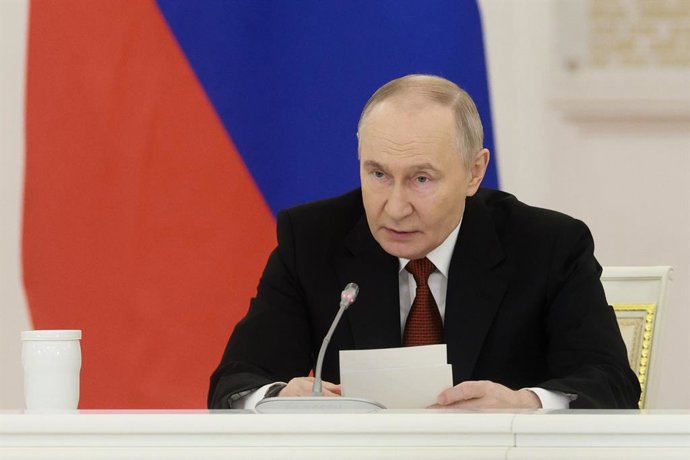 Archivo - Arquivo - Foto de arquivo do presidente da Rússia, Vladimir Putin.