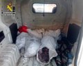 Dos detenidos por robar 100 kilos de cobre e intentar huir de la Guardia Civil en Astorga (León)