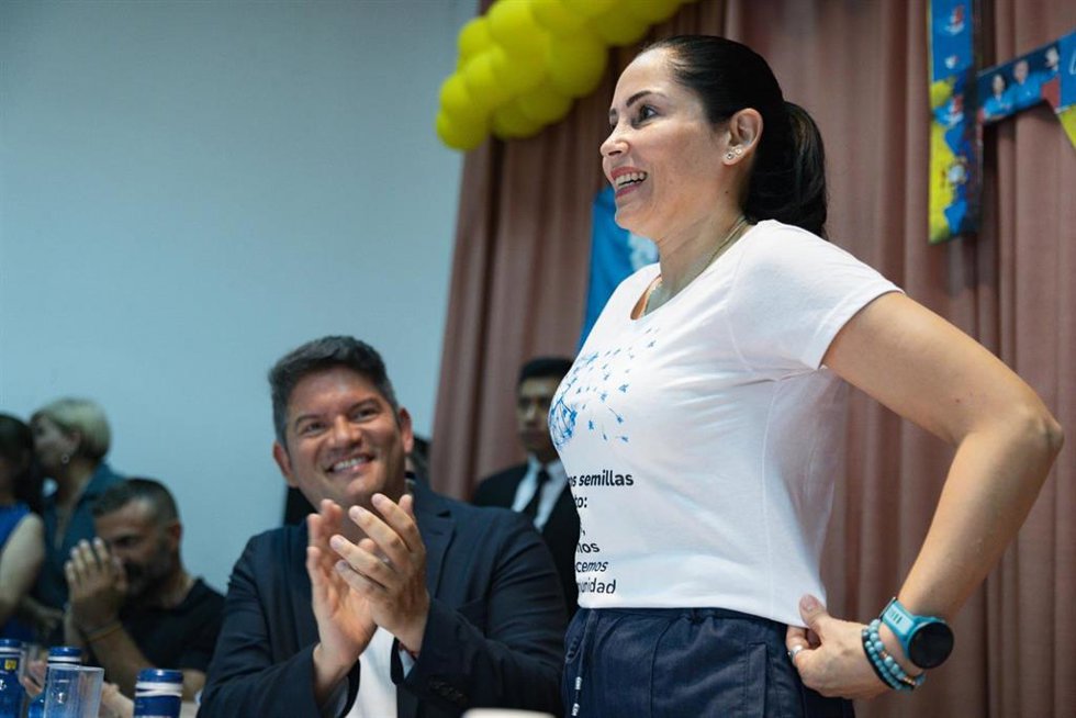 Archivo - La opositora ecuatoriana Luisa González (archivo)