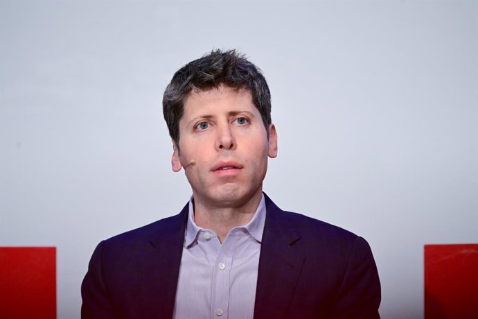 Archivo - FILED - 07 February 2025, Berlin: Sam Altman, co-founder and CEO of OpenAI, speaks during a panel discussion on the future of artificial intelligence at TU Berlin. Photo: Sebastian Gollnow/dpa
