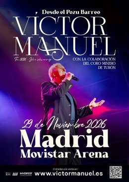 Archivo - Víctor Manuel actuará en Madrid junto al Coro Minero de Turón el próximo 29 de noviembre