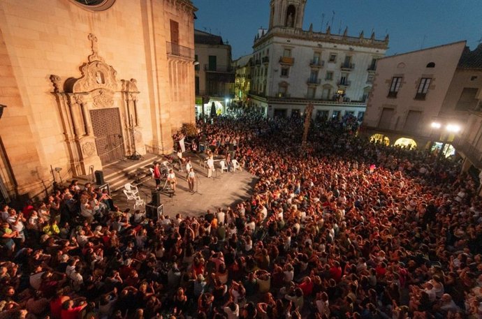 Imagen de un espectáculo de FiraTàrrega