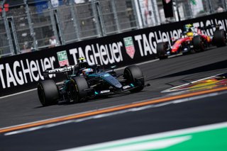 Andrea Kimi Antonelli of Italy driving the (12) Mercedes-AMG PETRONAS F1 Team W17 on track during the F1 Grand Prix of Spain at Madring on September 13, 2026, in Madrid, Spain.