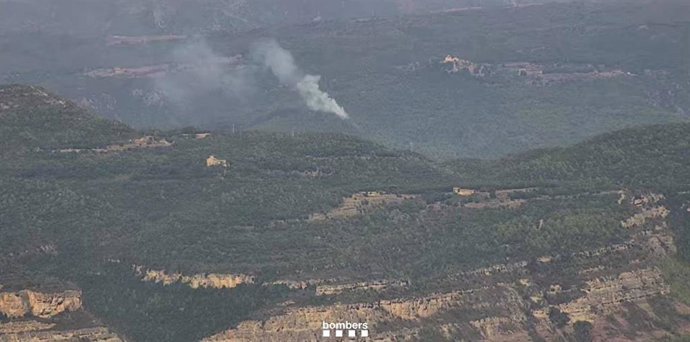 Imagen del incendio