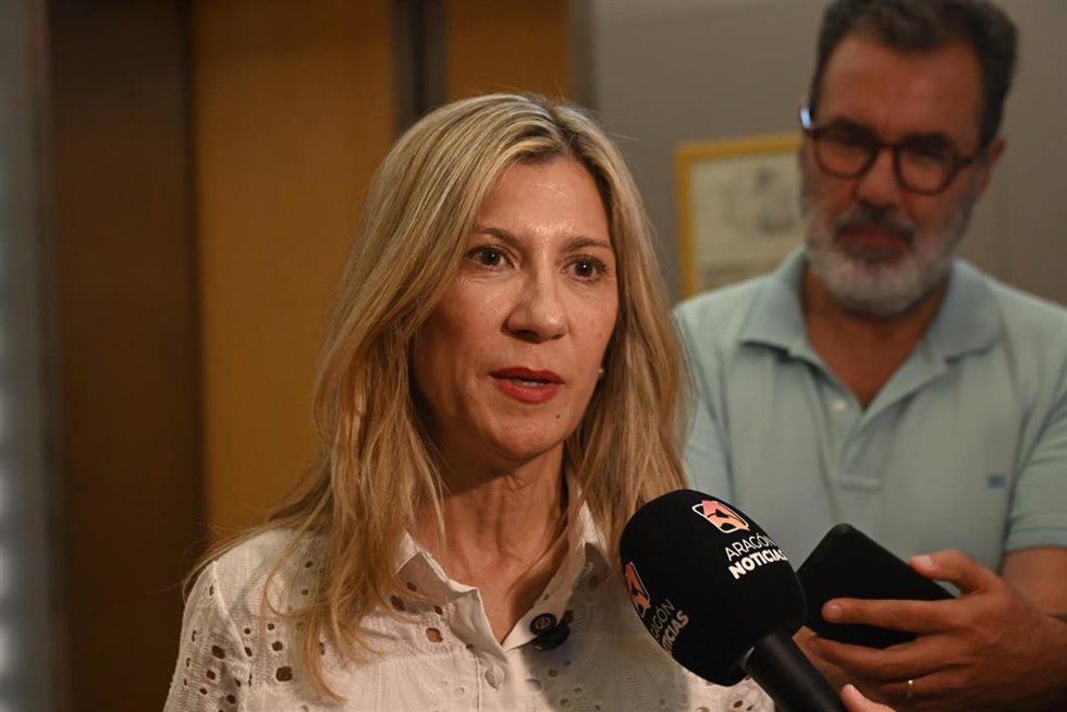 Archivo - La vicepresidenta del Gobierno de Aragón, Mar Vaquero.