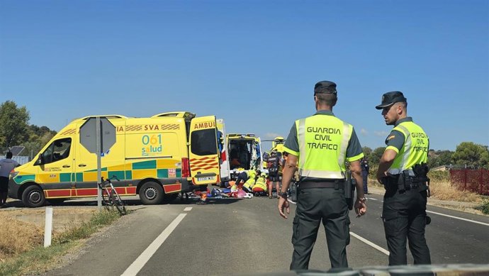 El accidente ha ocurrido en la A-1232.