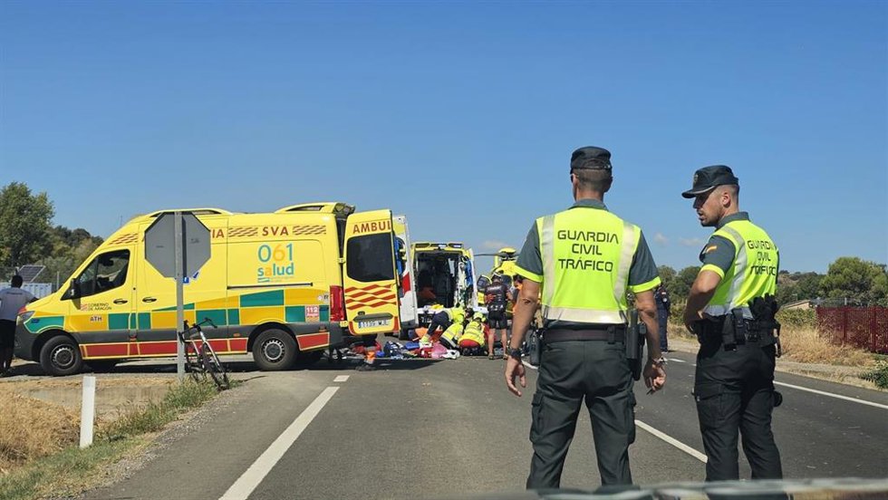 El accidente ha ocurrido en la A-1232.