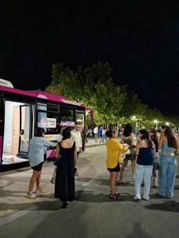 El midibús de la Red Hay Amparo