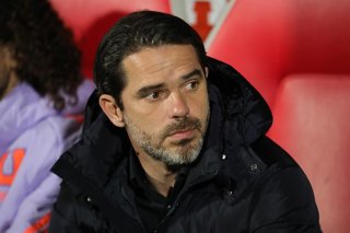 Futbol, Universidad de Chile vs Coquimbo Unido. Fecha 22, Liga de Primera 2026. El entrenador de Universidad de Chile Fernando Gago es fotografiado durante el partido de la Liga de Primera contra Coquimbo Unido disputado en el estadio Nacional de