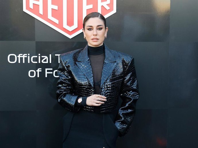 Archivo - Blanca Suárez posando en el photocall de Tag Heuer