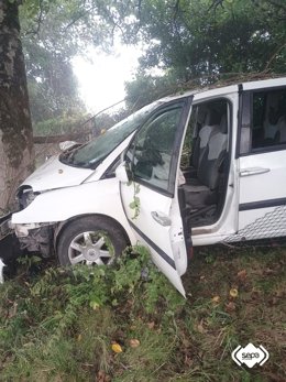 Accidente de tráfico en Nava