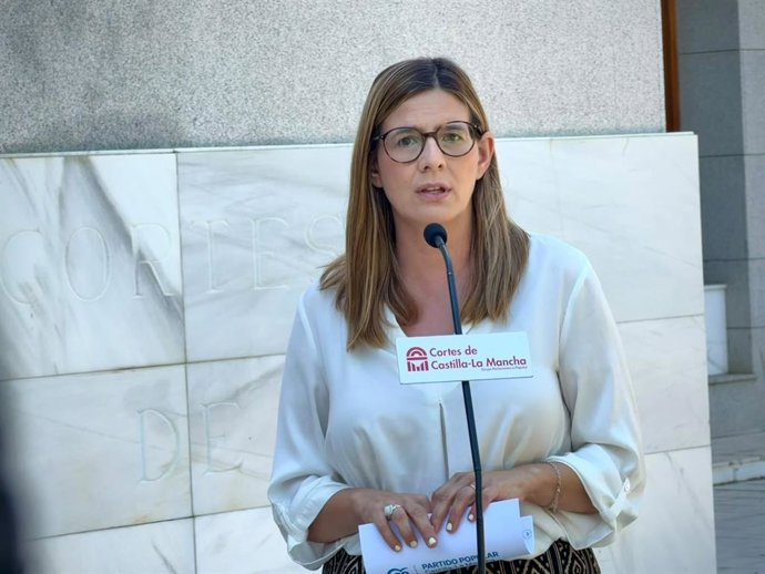 Archivo - La secretaria general del PP de C-LM, Carolina Agudo, en una imagen de archivo.