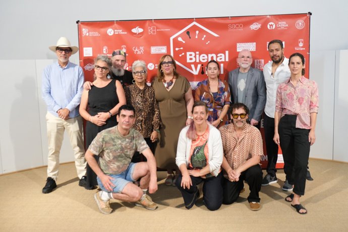 Archivo - La viceconsejera de Cultura y Deportes ha asistido a la inauguración de la Bienal Viral 2.