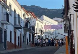 Vivienda de los detenidos por el crimen de Francisca Cadenas