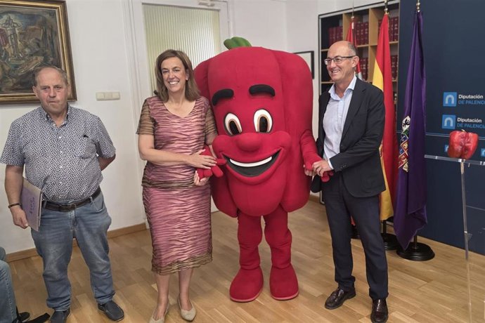 Armisén, durante la presentación de la XXXII Feria del Pimiento de Torquemada.