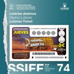 El Festival de San Sebastián protagoniza el décimo de Lotería Nacional de este jueves