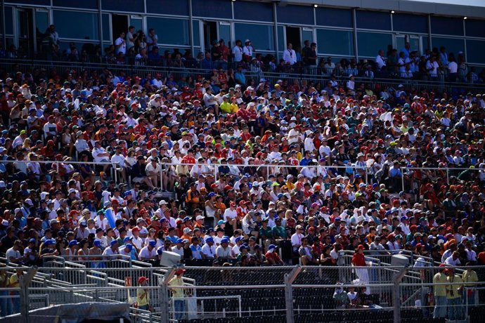 Fans ambiance during the 2026 Formula 1 Spanish Grand Prix, 14th round of the 2026 Formula One World Championship from September 11 to 13, 2026 on the Madring, in Madrid, Spain - Photo Charly Lopez / DPPI