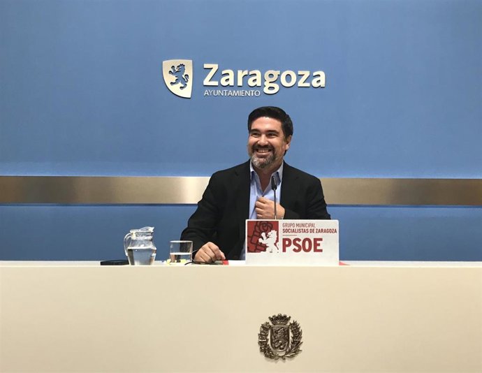 El concejal del grupo municipal del PSOE en el Ayuntamiento de Zaragoza, Horacio Royo