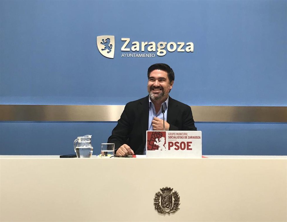 El concejal del grupo municipal del PSOE en el Ayuntamiento de Zaragoza, Horacio Royo