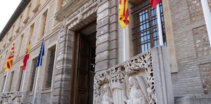 Archivo - Área de Presidencia del Edificio Pignatelli, sede del Gobierno de Aragón.