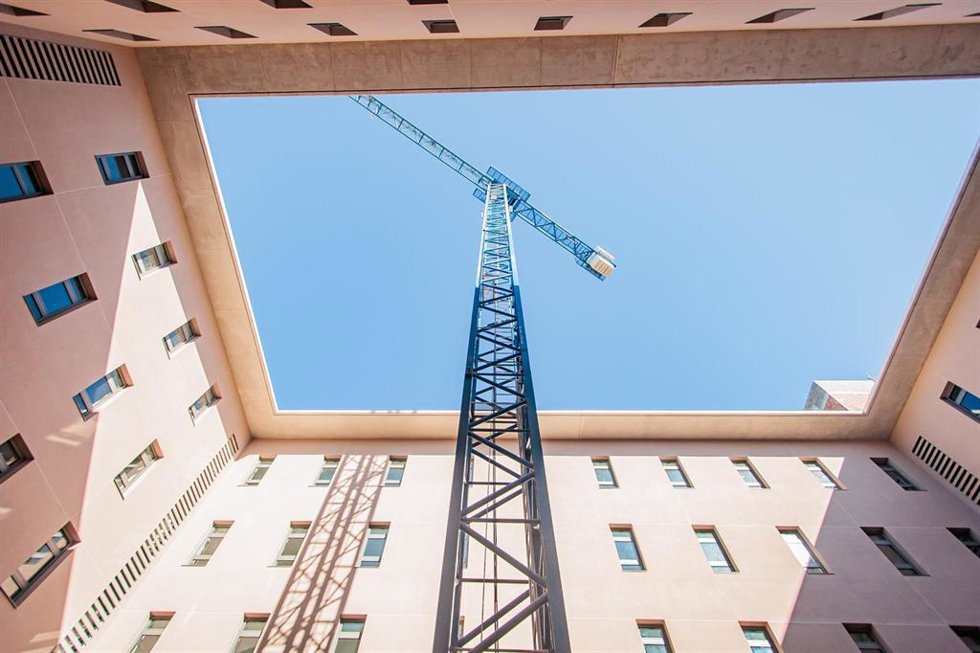 Archivo - Las obras del futuro centro abierto de la Zona Franca de Barcelona