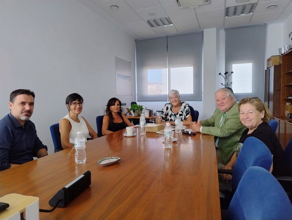 Visita a la sede de Aprompsi en Jaén.