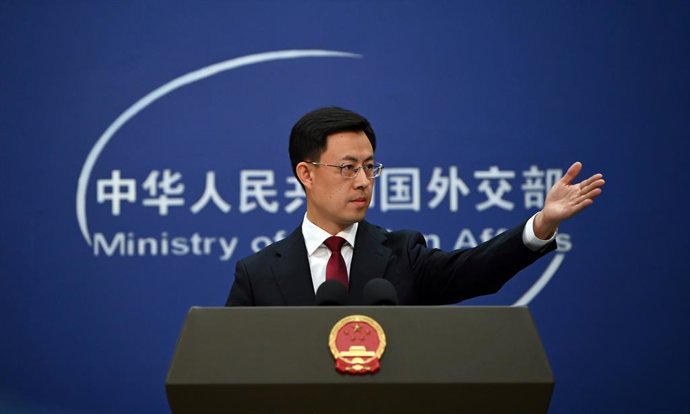 Archivo - Arquivo - Guo Jiakun, porta-voz do Ministério das Relações Exteriores da China.