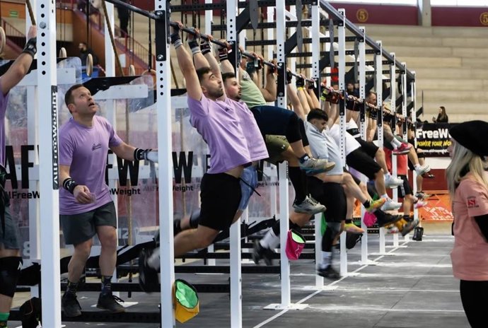 Más de 600 atletas disputan este fin de semana el IV Castilla Throwdown en Valladolid.