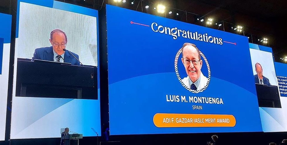 El doctor Luis Montuenga.