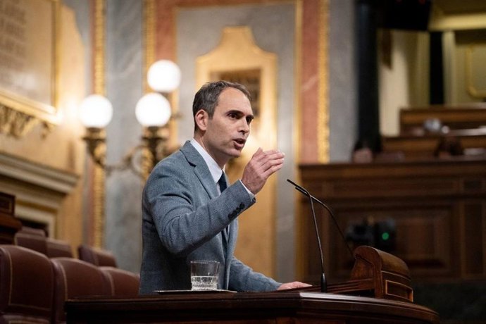 Archivo - El diputado Toni Valero en una imagen de archivo.
