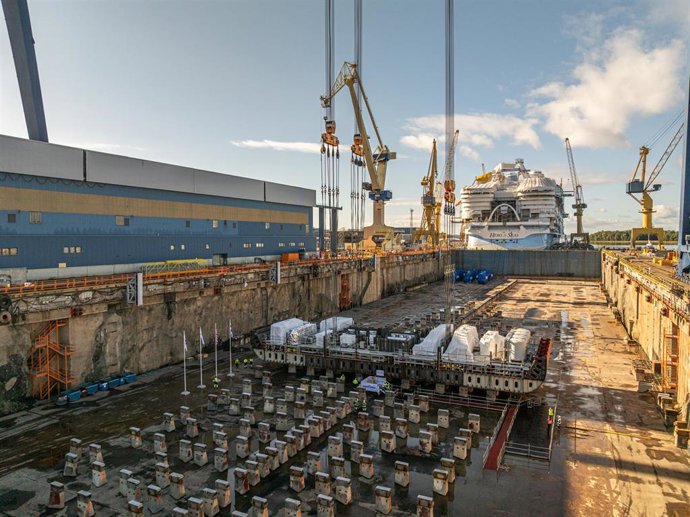 Royal Caribbean Inicia La Construcción Del Quinto Crucero De La Clase Icon En El Astillero Meyer Turku
