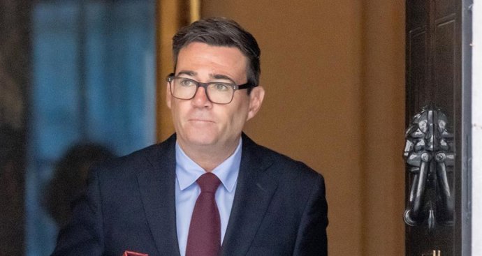 September 9, 2026, London, United Kingdom: Andy Burnham, Prime Minister seen along No.10 Downing Street, ahead of Prime Minister's Questions Time, in the House of Commons, London. Andy Burnham, Prime Minister, leaves10 Downing Street for Prime Minister's 