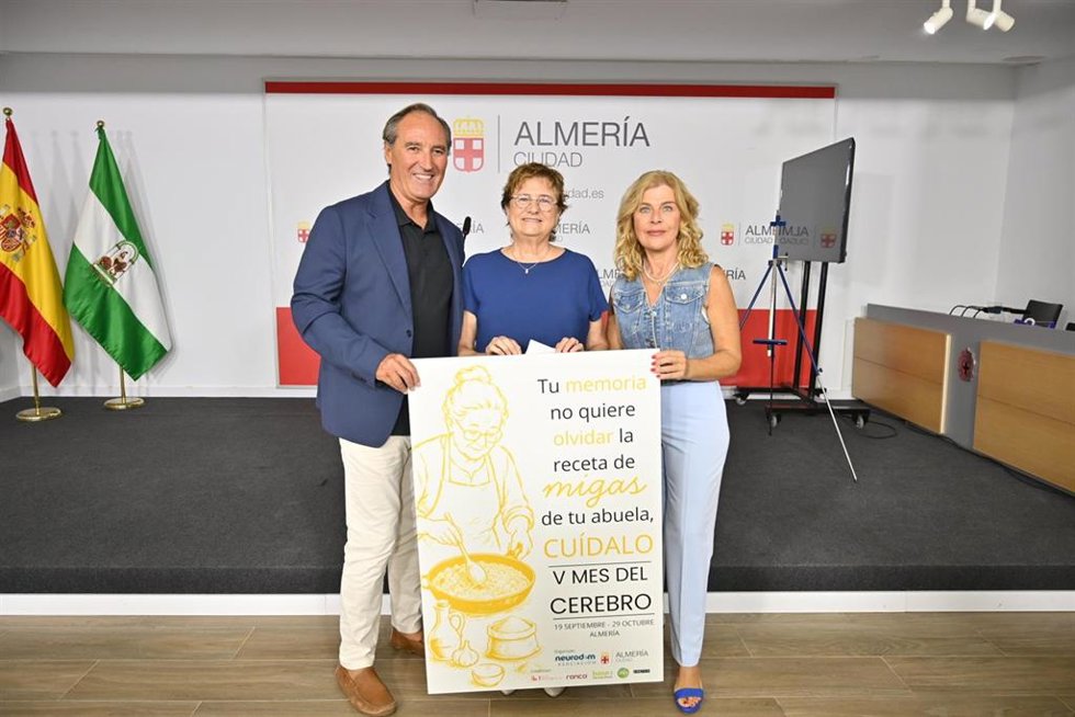 Presentación del V Mes del Cerebro en Almería.