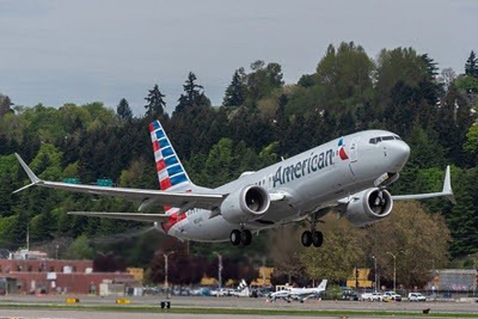 Avión de American Airlines