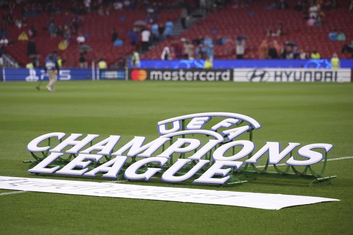 General view inside the stadium during the UEFA Champions League 2026/27 League Phase MD1, football match played between FC Barcelona and Feyenoord at Spotify Camp Nou Stadium on September 09, 2026 in Barcelona, Spain.