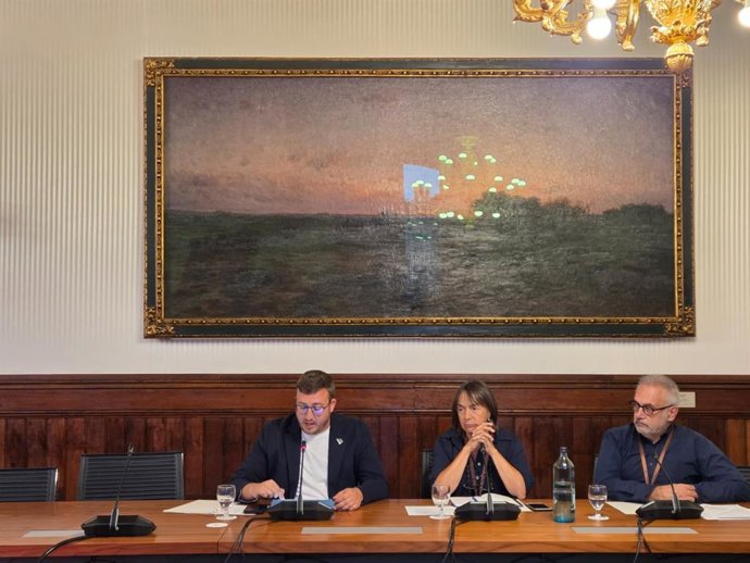 Torres durante su intervención.