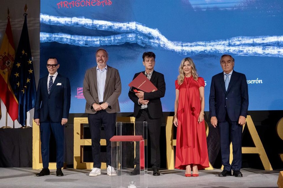Santiago Auserón, Premio de las Letras Aragonesas.