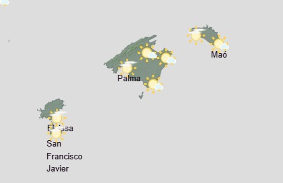 El tiempo hoy, martes 15 de septiembre, en Baleares.
