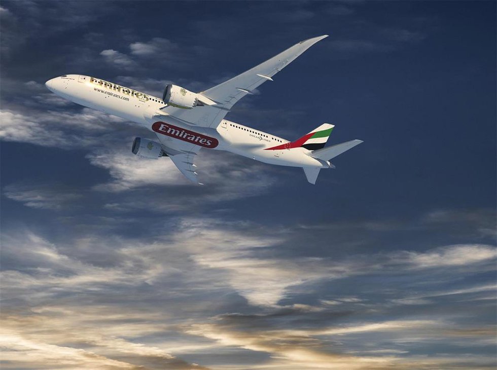 Archivo - Boeing de Emirates.