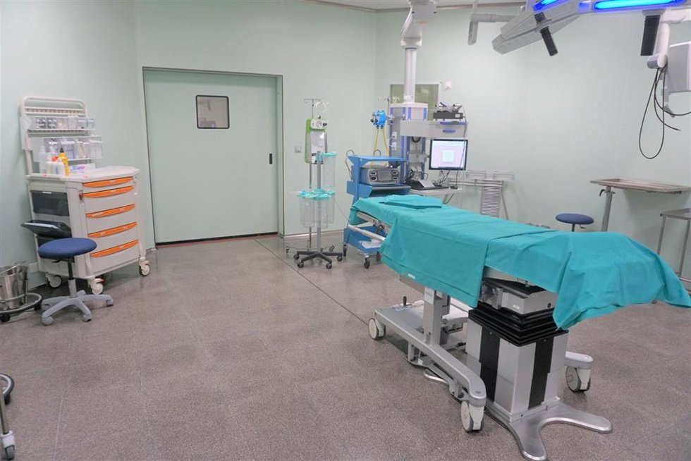 Nuevo quirófano habilitado en el Hospital Reina Sofía de Tudela