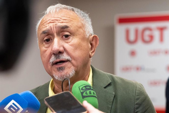 El secretario general de UGT, Pepe Álvarez.