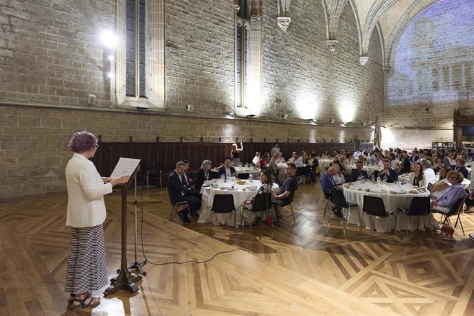La consejera Esnaola, en la apertura del evento.