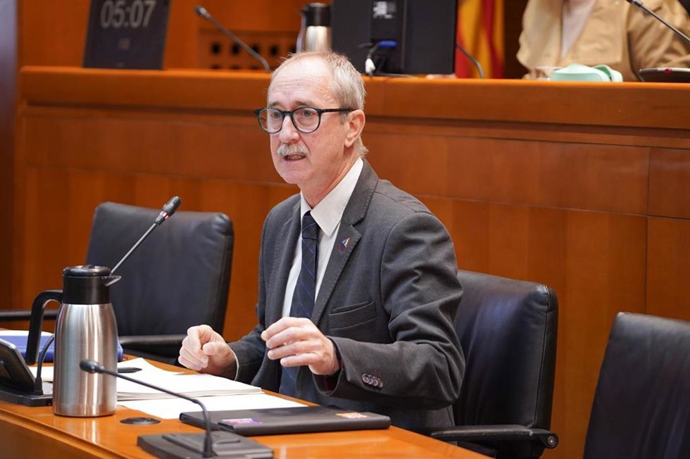 Archivo - El director general de Interior y Emergencias del Gobierno de Aragón, Miguel Ángel Clavero.