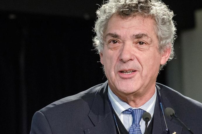 Archivo - Ángel María Villar, presidente de la Federación Española de Fútbol